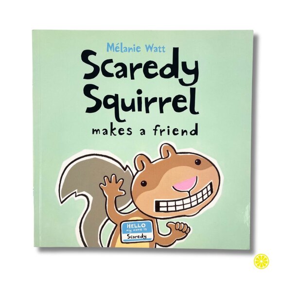 🍋 4/$20 Scaredy Squirrel Makes a Friend | Kids Books Childrens Books - Picture 2 of 5